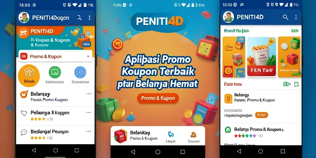 Tampilan antarmuka yang ramah pengguna dalam aplikasi PENITI4D.