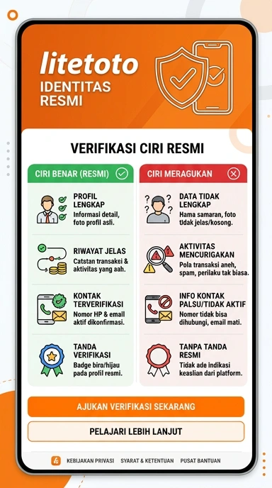 Halaman Resmi litetoto untuk Pengguna Android